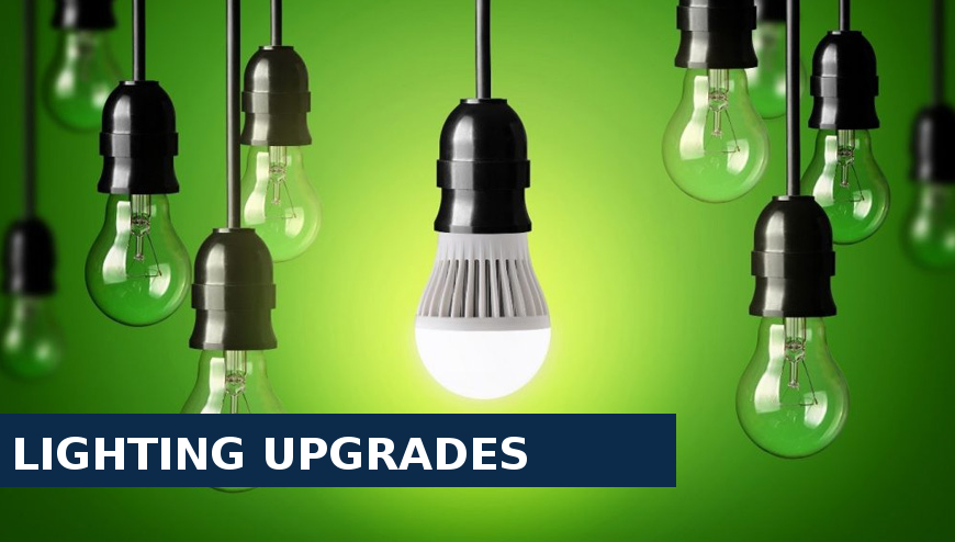 Lighting upgrades Rainham